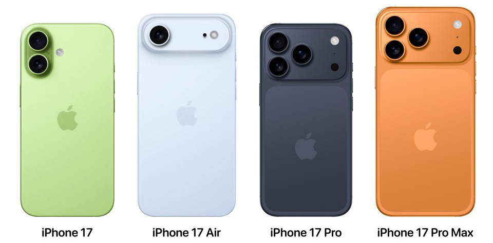 蘋果秋季發表會 2025 蘋果秋季發表會 秋季發表會 iPhone 17 iPhone 17 Air iPhone 17 Pro iPhone 17 Pro Max AirPods Pro 3
Apple Watch Series 11
Apple Watch Ultra 3
Apple Watch SE 3
AirTag 2
HomePod mini 2
全新智慧家電產品
新一代 Apple TV iPhone 17 發表會