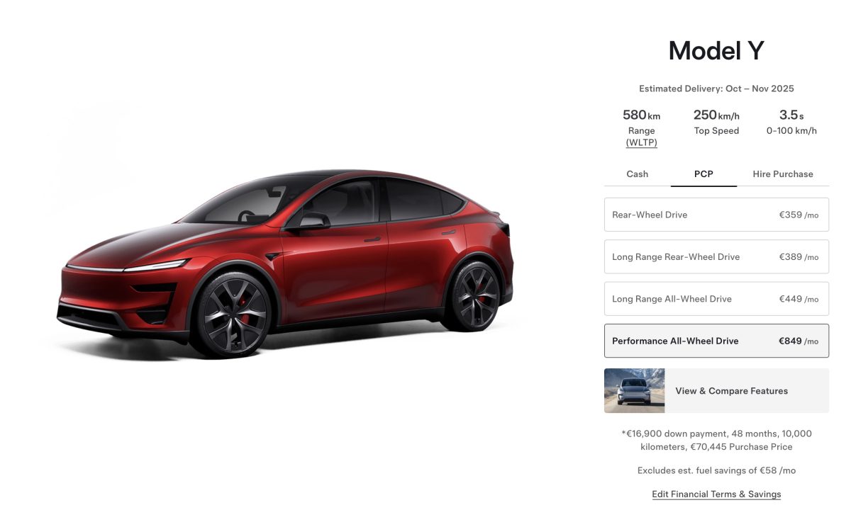 特斯拉 Tesla Model Y 全新 Model Y Model Y Performance 全新 Model Y Performance
