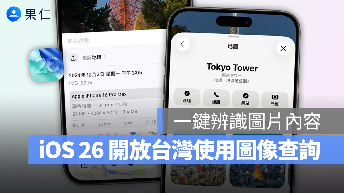 iOS iOS 26 iPhone iOS 26 圖像查詢 圖像查詢