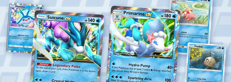 Pokemon TCG Pocket 寶可夢卡牌 手遊 水屬性寶可夢