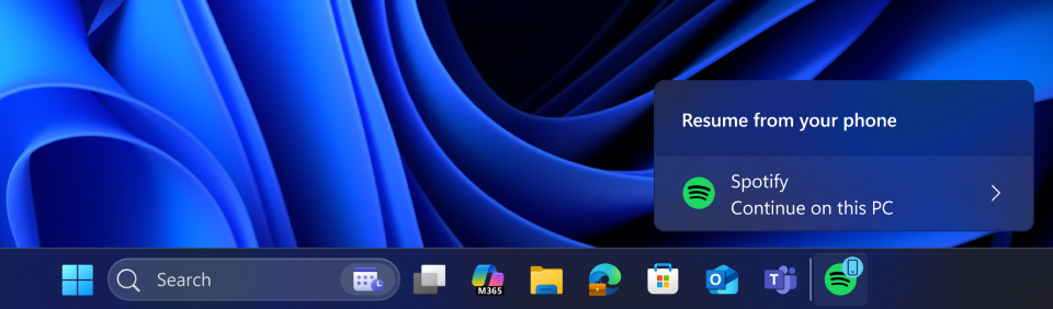 Windows 11 接續互通