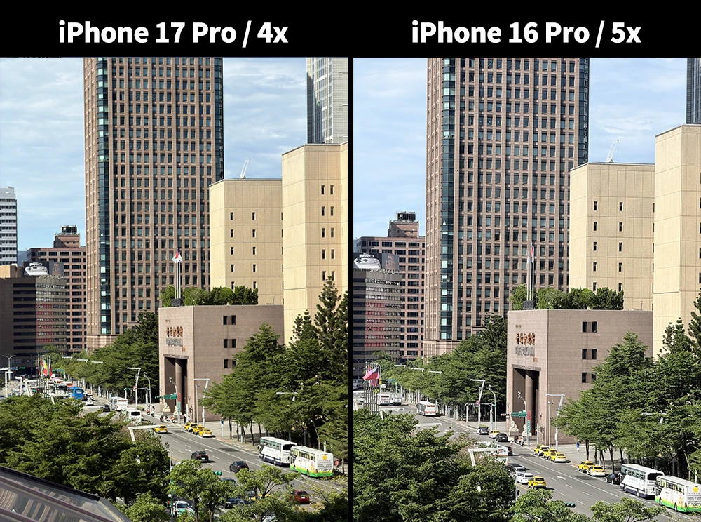 iPhone 17 Pro 8 倍光學品質變焦