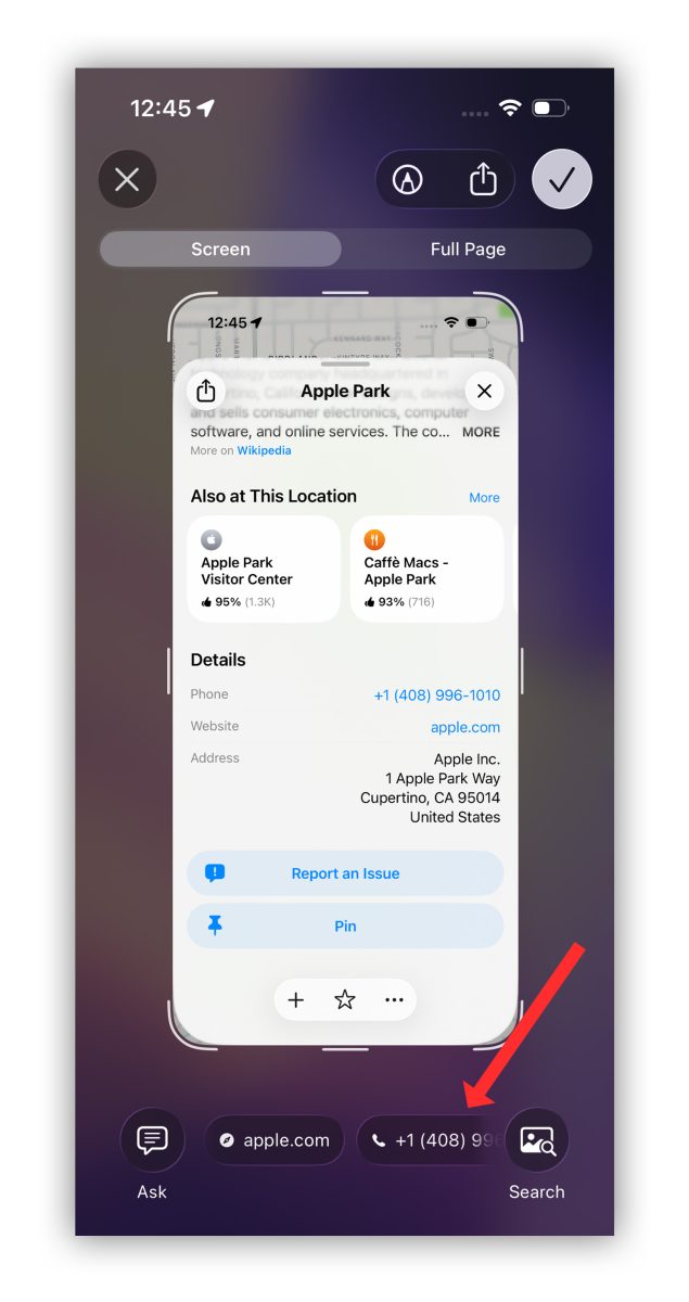 iOS iPhone iOS 26 Apple Intelligence Visual Intelligence 視覺智慧 視覺智慧螢幕搜尋 Visual Intelligence 螢幕搜尋