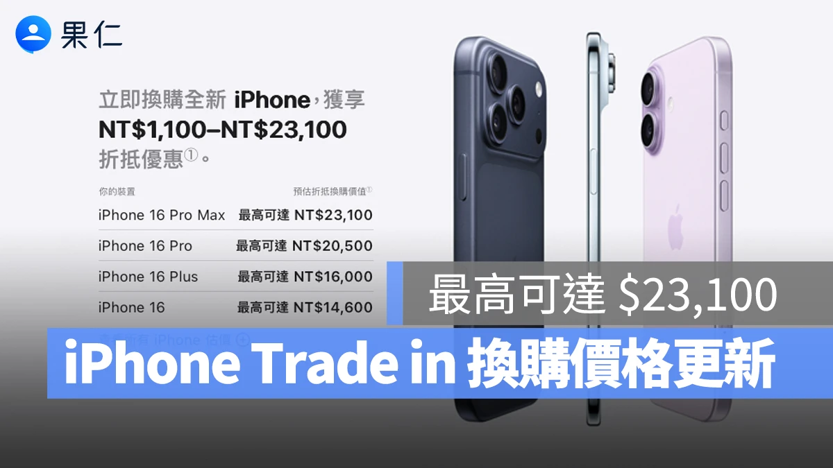 iPhone iPhone Trade in Trade in 換購 Trade in 換購價格