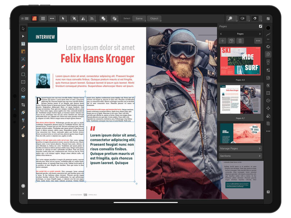 Affinity Affinity Photo Affinity Publisher Affinity Designer 限時免費 iPad