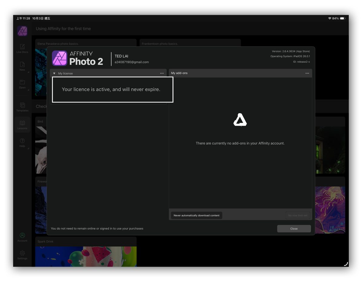 Affinity Affinity Photo Affinity Publisher Affinity Designer 限時免費 iPad