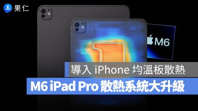 M6 iPad Pro 散熱 均溫板