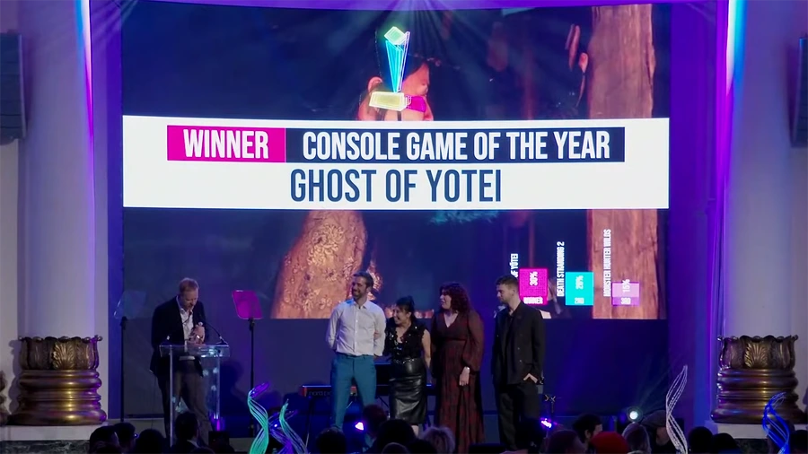 金搖桿獎 Golden Joystick Awards 2025 羊蹄山戰鬼 年度主機遊戲