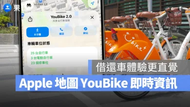 Apple 地圖 Apple Map YouBike Apple 地圖 YouBike 站點資訊 Apple 地圖 YouBike 即時站點資訊