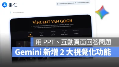 Gemini Google Gemini 視覺化版面配置 動態檢視 Gemini 視覺化版面配置 Gemini 動態檢視