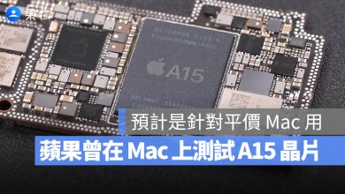 MacBook A15 晶片 平價 Mac
