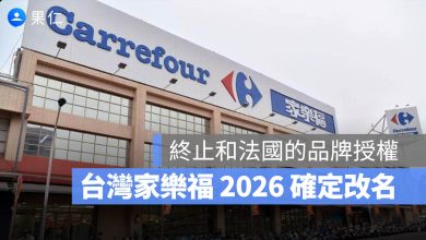 家樂福改名 授權終止