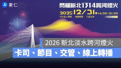 新北淡水跨年晚會 2026 主持人 演唱會 晚會 卡司 直播 線上看