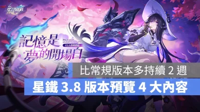 崩壞星穹鐵道 3.8版本前瞻 米哈遊 回合RPG