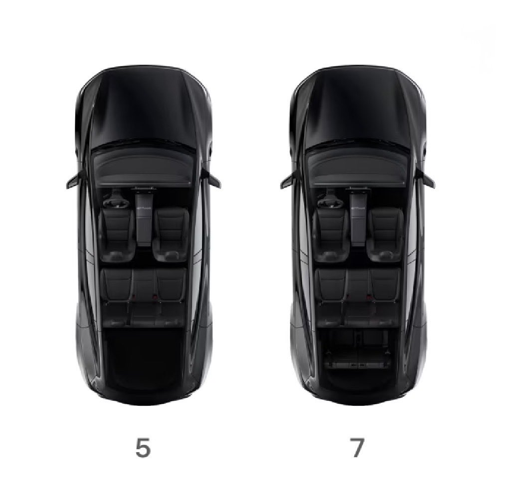 特斯拉 Tesla Model Y Model Y 七人座