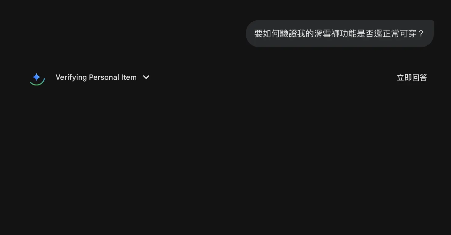 Gemini 立即回答