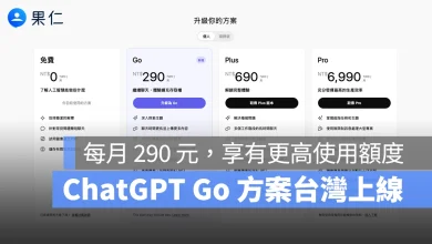OpenAI ChatGPT ChatGPT Go ChatGPT Go 台灣 ChatGPT Go 方案