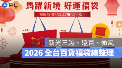 2026 全台福袋 新光三越 遠東百貨 微風廣場 遠百 SOGO