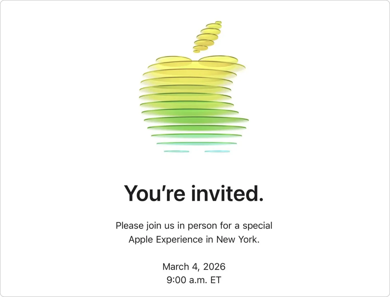 Apple 春季發表會