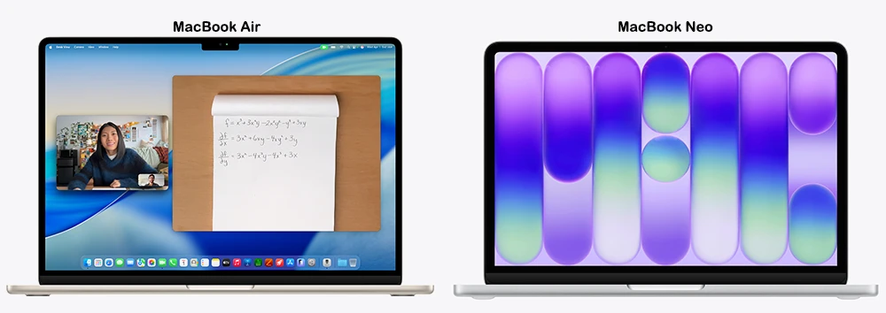 MacBook Neo MacBook Air 差異 比較 選購建議