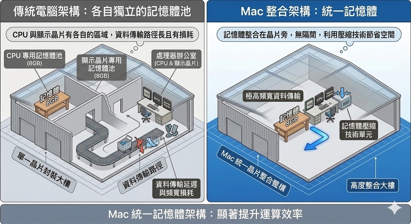 Soc 封裝 8GB 記憶體