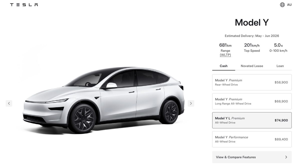 特斯拉 Tesla Model Y L Model Y L Premium