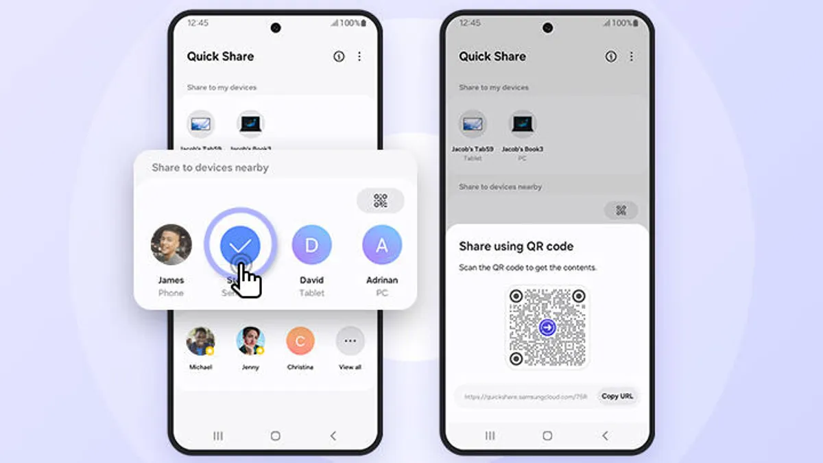 三星 Quick Share Quick Share AirDrop