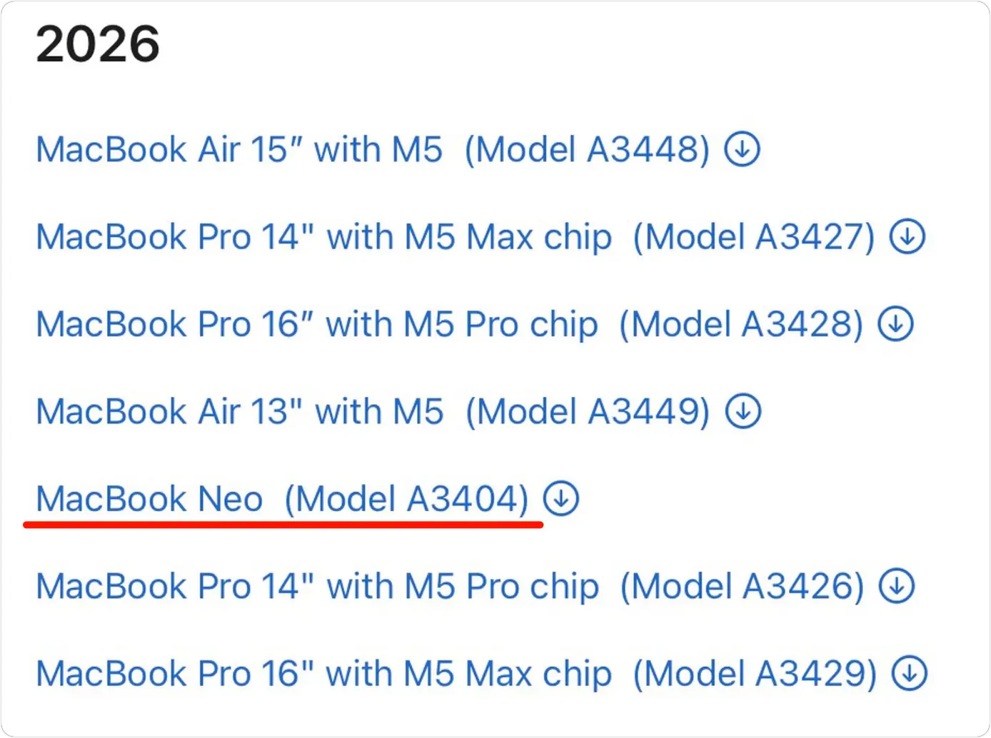 MacBook Neo