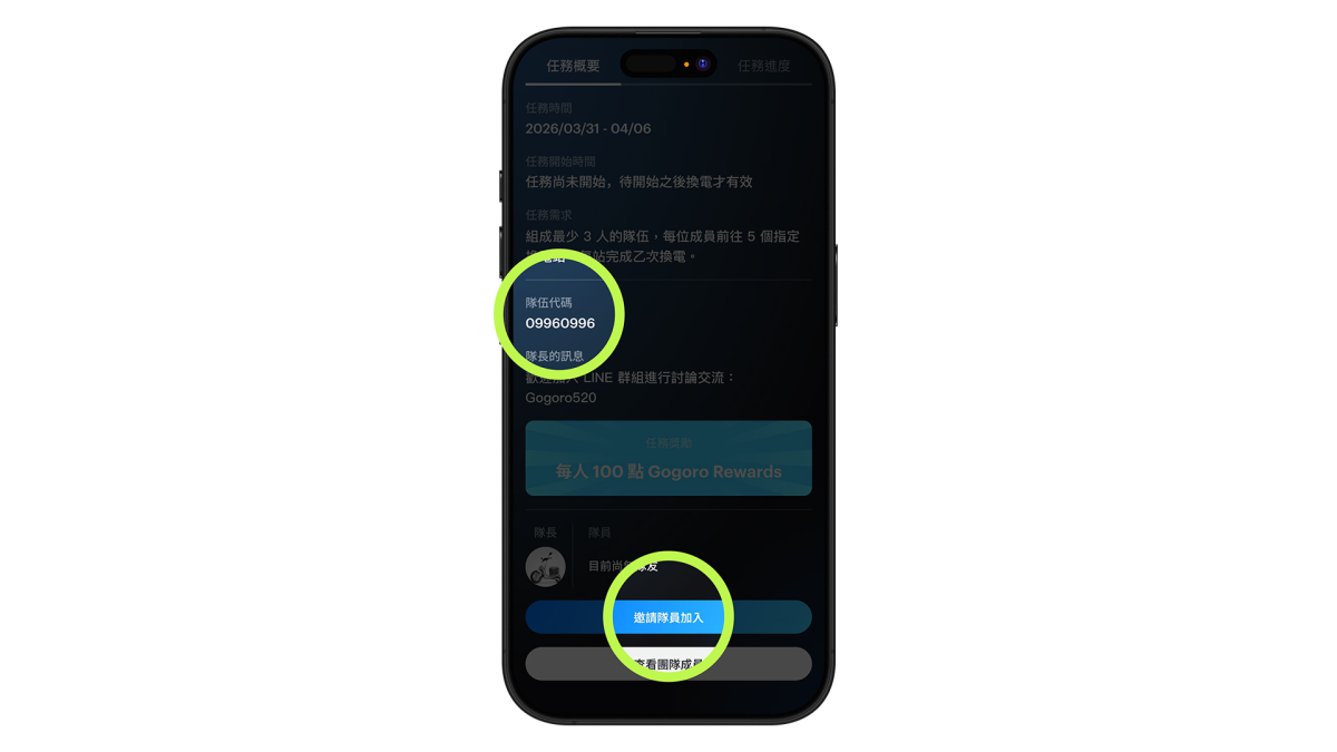 Gogoro Gogoro 團騎任務