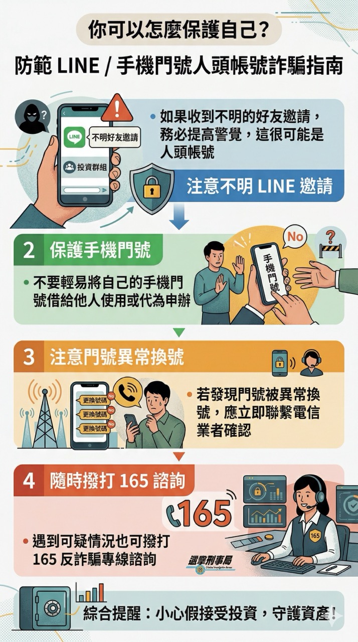 詐騙保護自己的三步驟