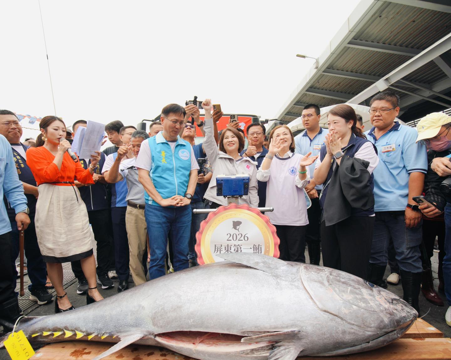 屏東黑鮪魚季來了！圖片來源：周春米FB