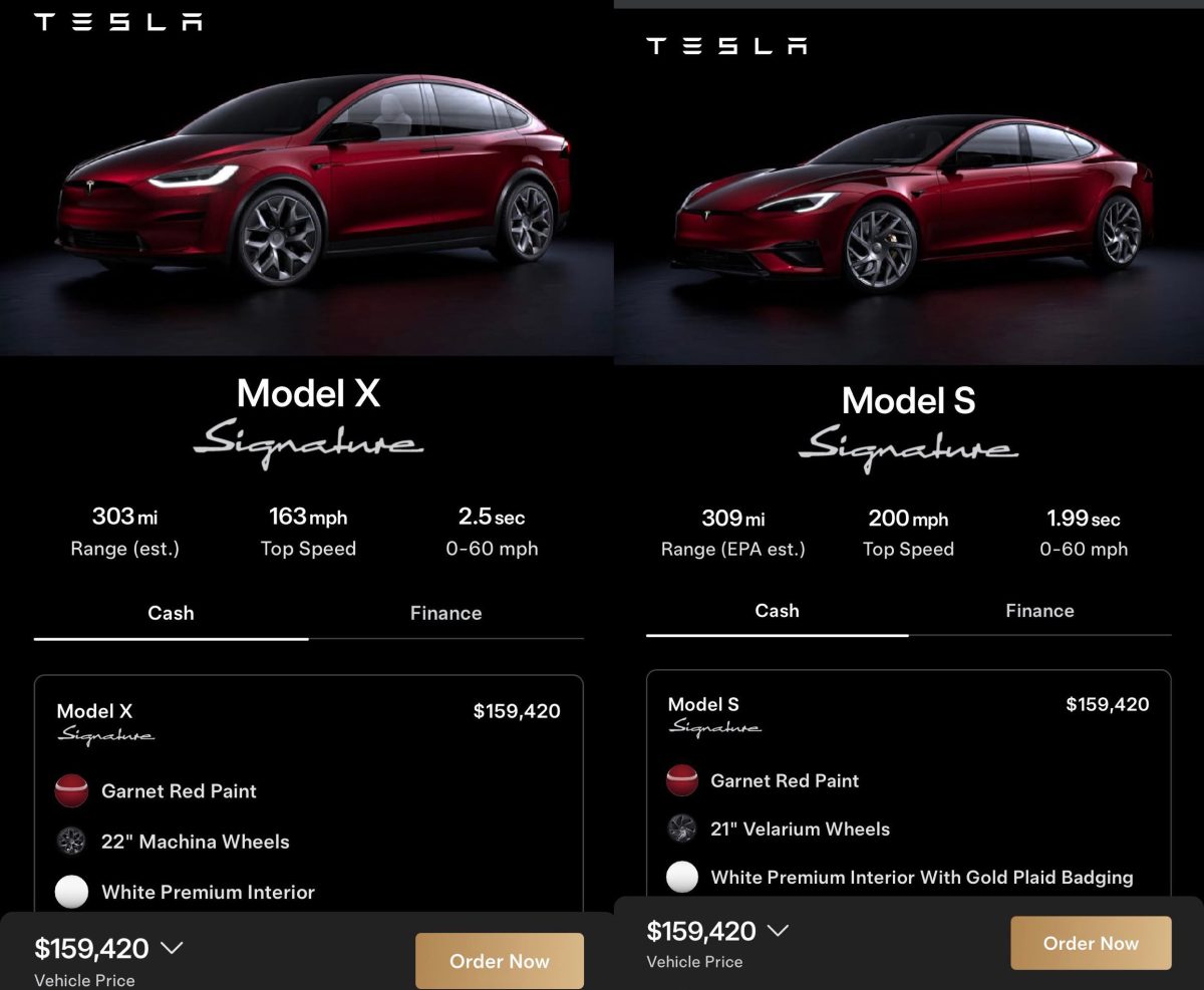 特斯拉 Tesla Model S Model X Model S Signature Edition Model X Signature Edition