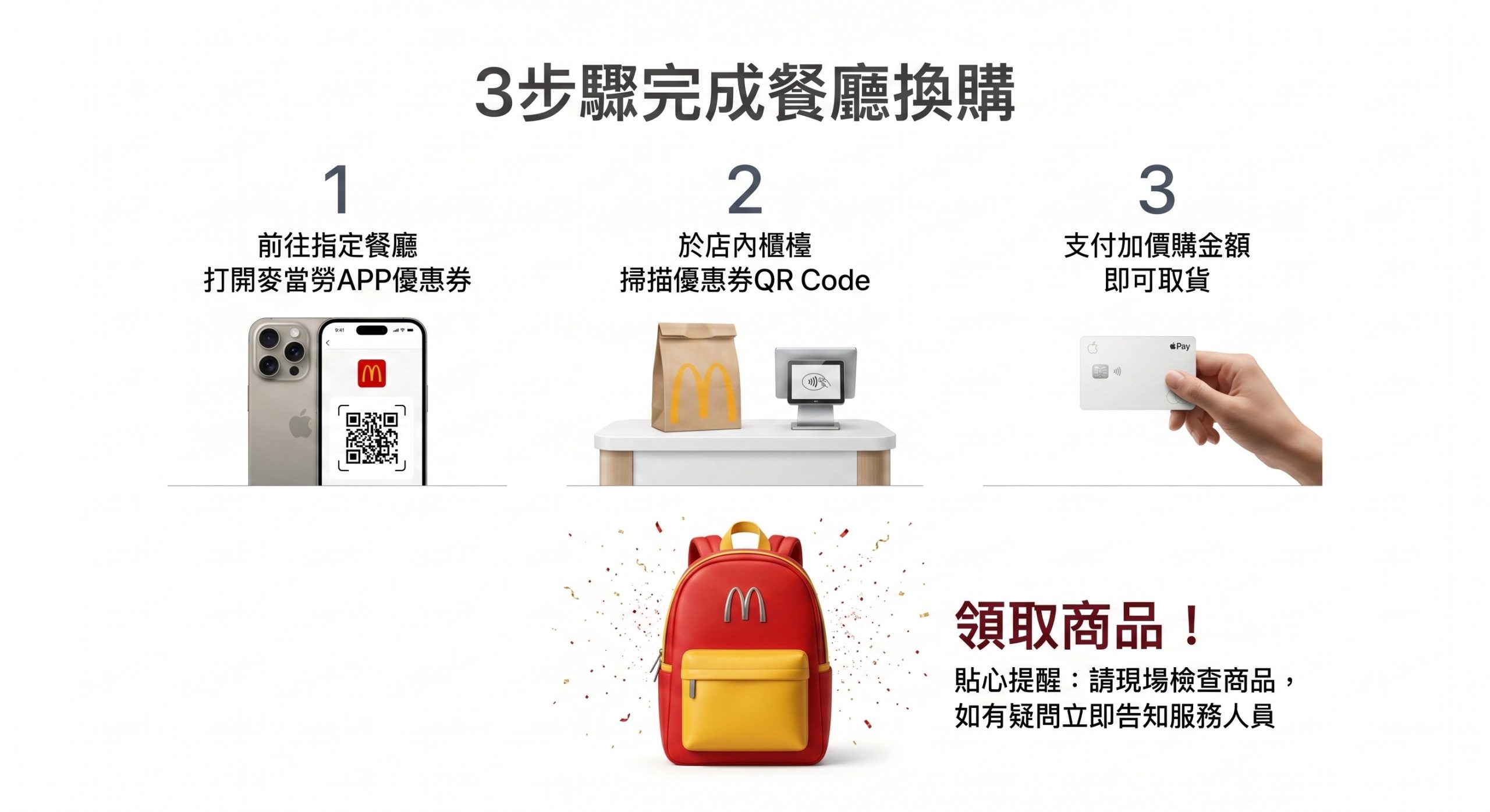 麥當勞貓窩袋哪裡領攻略圖