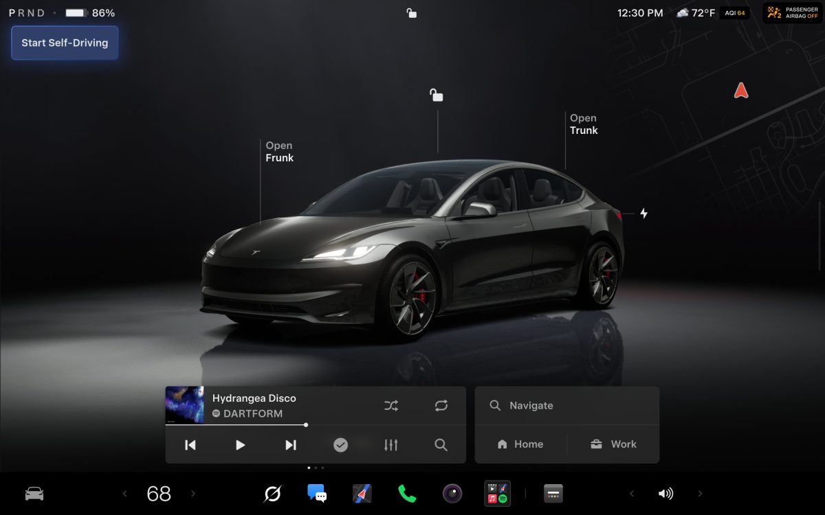 特斯拉 Tesla 特斯拉軟體更新 特斯拉春季更新 特斯拉 2026 春季更新