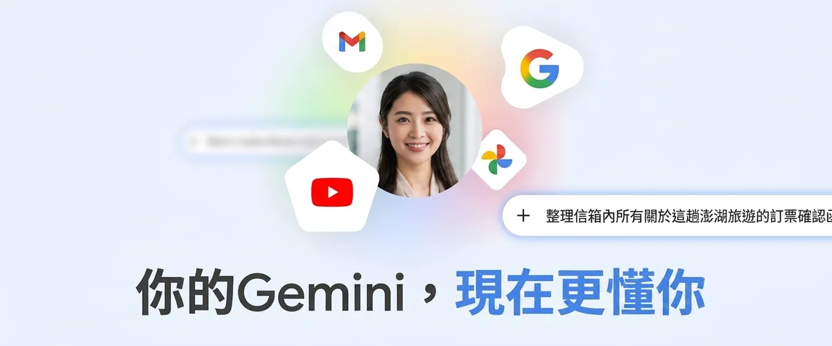 Google Gemini Google Gemini Gemini 個人化智慧服務