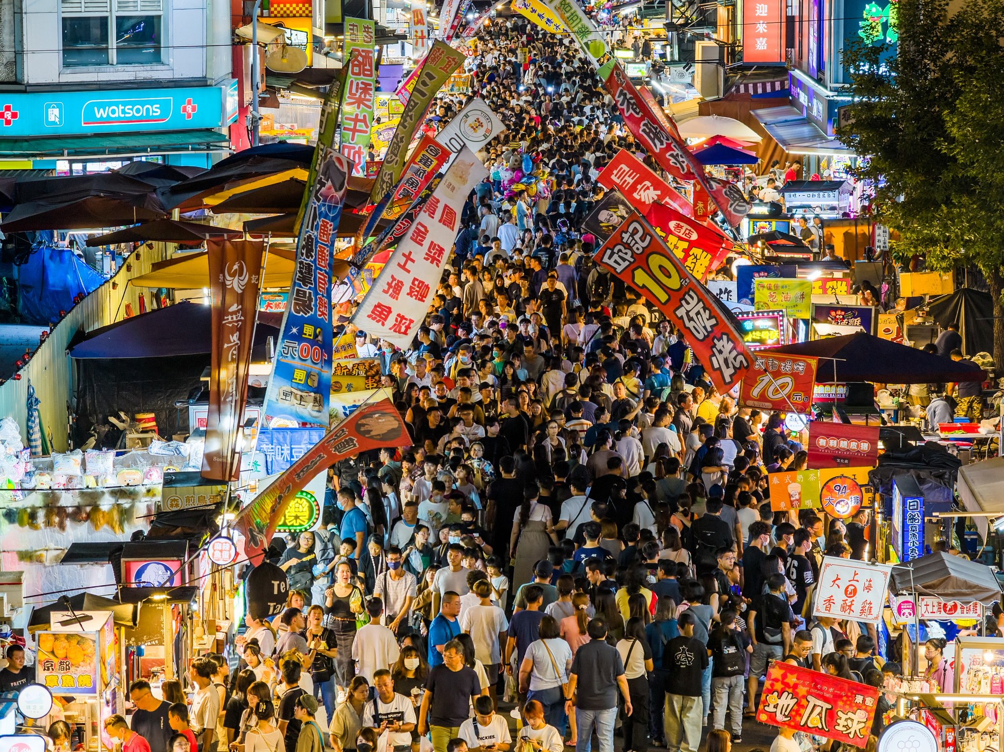 嘉義夜市，圖源：嘉義好旅行。