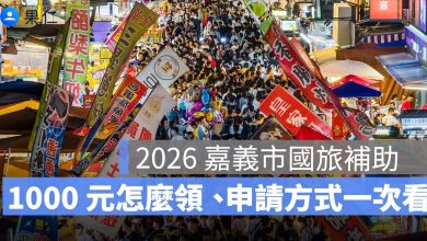 2026 嘉義市國旅補助開跑！每晚最高 1000 元怎麼領、申請方式一次看