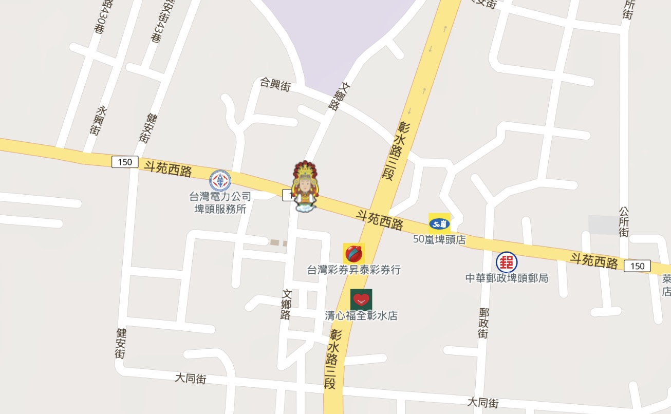 白沙屯媽祖現在在哪裡?GPS 位置