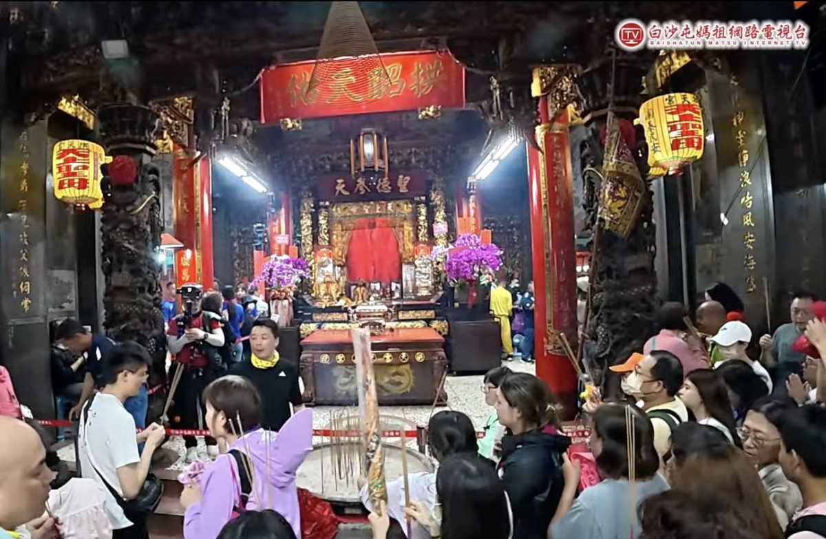 白沙屯媽祖回宮