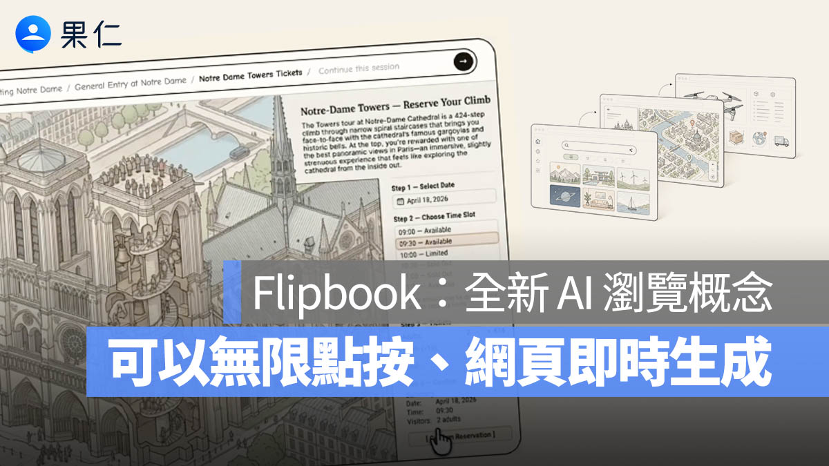 Flipbook 瀏覽技術 AI