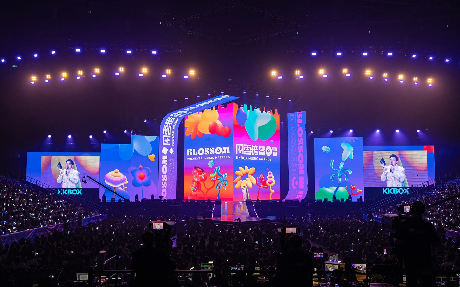 KKBOX 風雲榜將在台北小巨蛋舉行，有多組卡司藝人參加。圖源：KKBOX 官王
