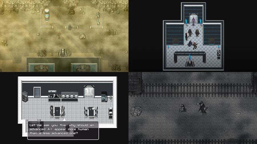 Steam 限免遊戲 Sentience The Android's Tale 敘事冒險遊戲 多結局