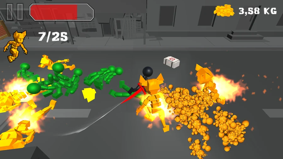 Steam 限免遊戲 Stickman Killing Zombie 火柴人 砍殺遊戲