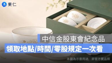 中信金股東會紀念品怎麼領？2026 琉璃工房牡丹花開碗盤組、最後買進日、零股規定一次看