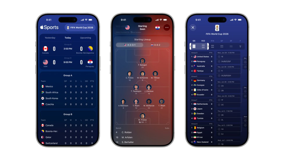 Apple Sport 運動 App