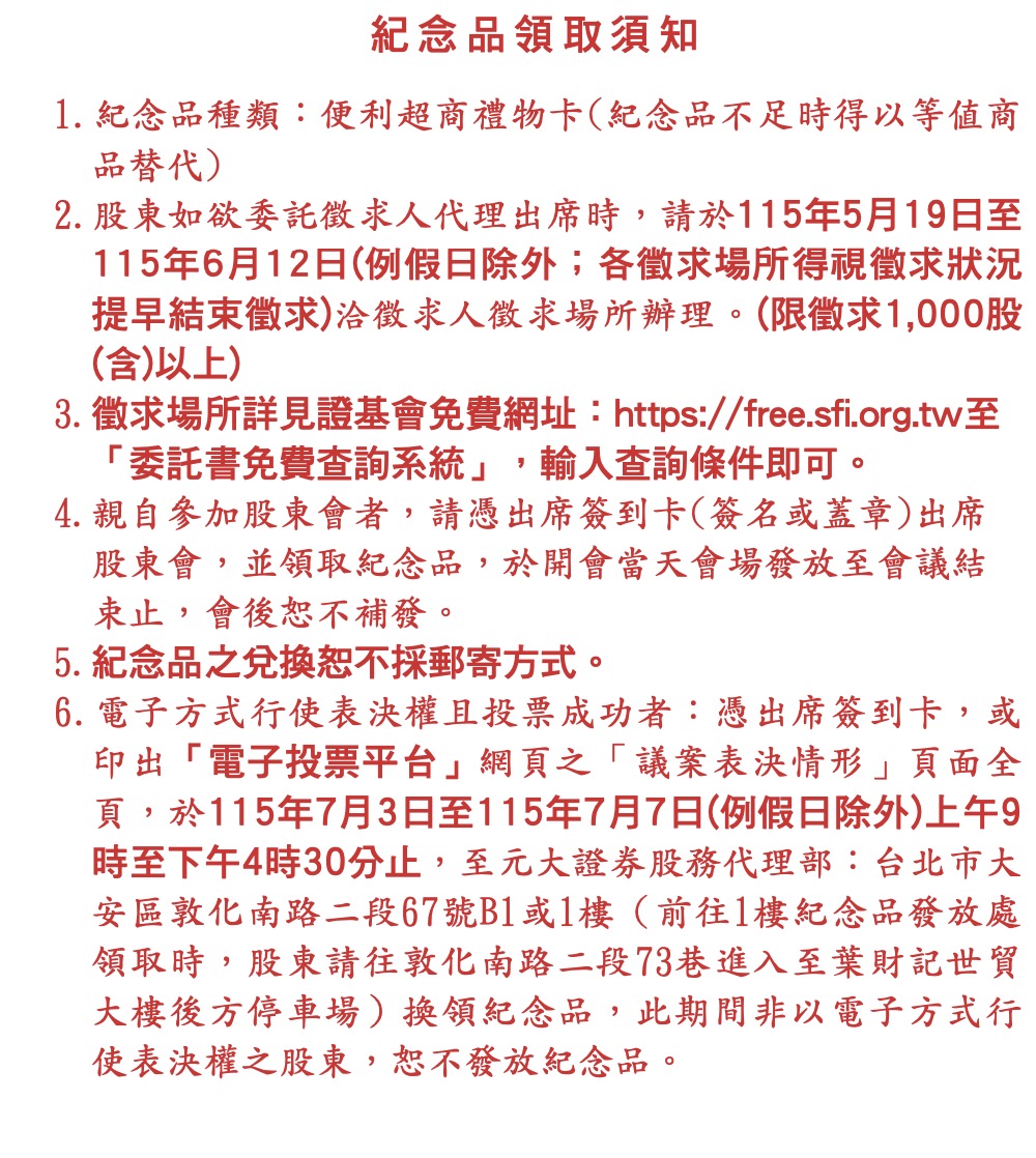 合作金庫股東紀念品