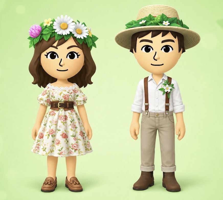 皮克敏仲夏節 Mii 服裝