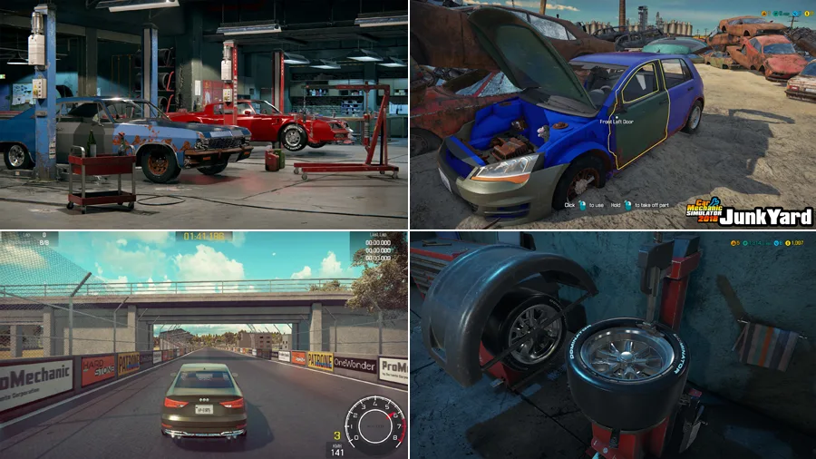Steam 限免遊戲 汽車維修模擬器2018 Car Mechanic Simulator 2018