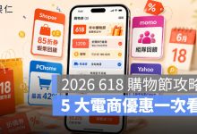 2026 618 購物節攻略｜酷澎、蝦皮、momo、PChome、Yahoo 優惠回饋一次看