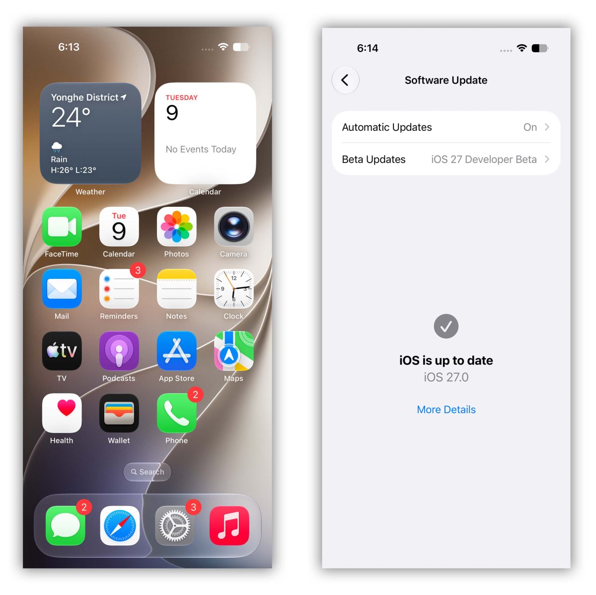 iOS 27 WWDC iOS 27 Beta iOS 27 Beta 更新 iOS 27 Beta 下載 iOS 27 開發者測試版 iOS 27 Developer Beta